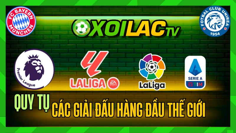 Khám phá kết quả bóng đá của các giải đấu hàng đầu thế giới và theo dõi trực tiếp bóng đá trên Xoilac TV.